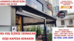 CAFE ISITMA, KIŞI KAPIDA BIRAKIN